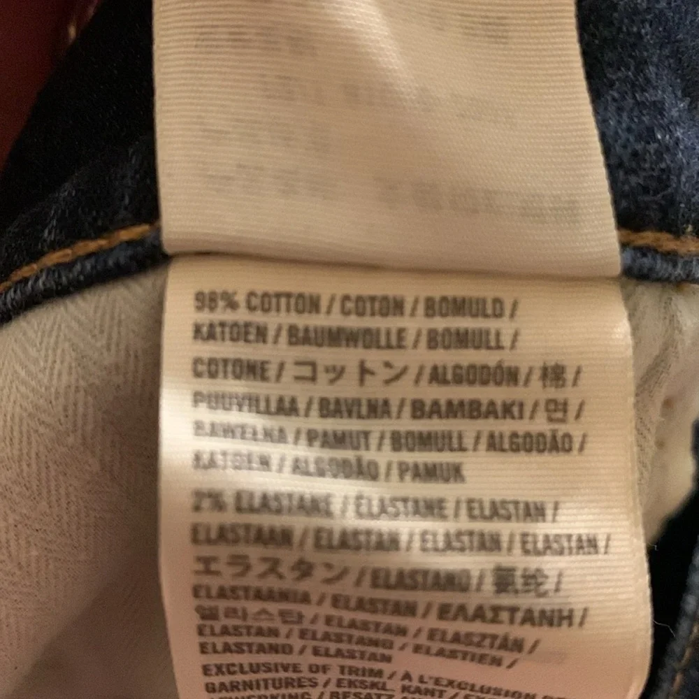 Abercrombie & Fitch-New York Sz 8 width 29 dark denim shorts. - Picture 8 of 8